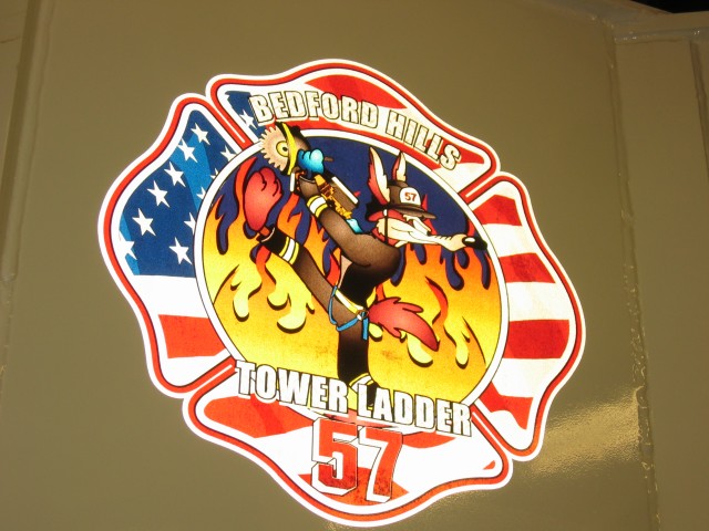 BHFD LADDER COMPANY PATCH AS PICTURED ON RIG